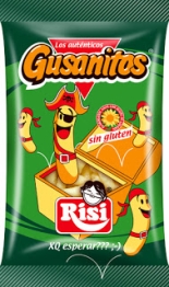 GUSANITOS RISI 18G 