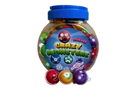 CRAZY MONSTERS RELL  COOL CANDIES 60UDS